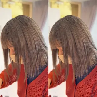 ショート カラー ヘアアレンジ ekolu北梅田店所属・梅田中崎町髪質改善 /オキヒロト/エコルのヘアスタイル