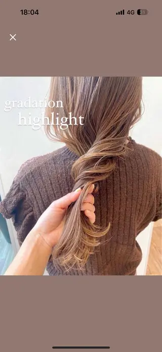 カラー ♡ktwoかな /透明感カラーのヘアスタイル