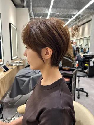 ショート カラー ショート特化💎 似合わせカット✨高津のヘアスタイル