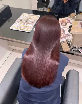 ロング momone🍒 メンズカットパーマのヘアスタイル