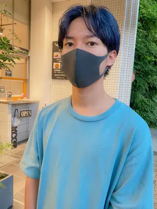 カラー メンズ 栄/矢場町 三井太朗のヘアスタイル