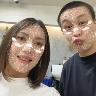 セミロング カラー TOWA 野村　コウダイのヘアスタイル