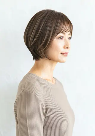 ショート nex the salon coall所属・🫧似合わせショート イシダ🫧のヘアスタイル