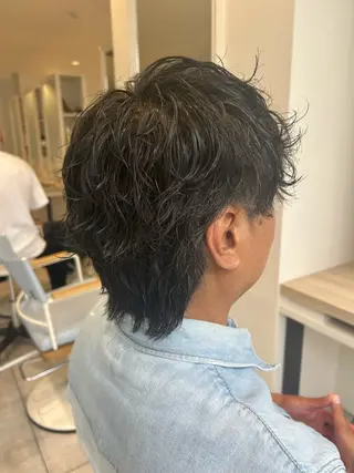 パーマ メンズ 《.Xian》ミサキ /艶髪/メンズパーマのヘアスタイル