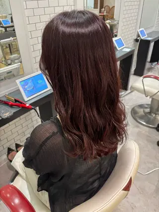 セミロング ヘアアレンジ メンズ特化／韓国風 /江戸谷大晴のヘアスタイル