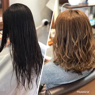 ミディアム LOCO/ Koukiのヘアスタイル