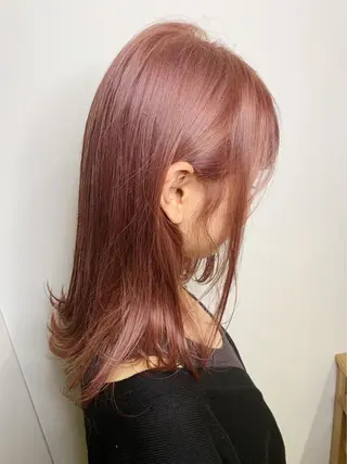 セミロング カラー エクステ KAZUMAのヘアスタイル