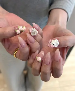 ネイル Chisa Nail Studio所属・リ リのネイルデザイン