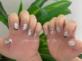 ショート nail&eyelashsalon atelier fam上本町店所属・アトリエ FAMのネイルデザイン