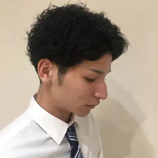 ショート メンズ ウルフカット／吉村 桃子のヘアスタイル