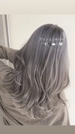 ミディアム カラー 🥣ケアブリーチカ ラーTakato🥛のヘアスタイル