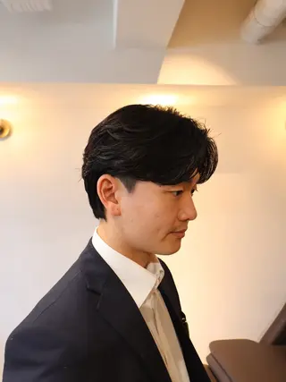 パーマ SCENEbyRAD helmのヘアスタイル