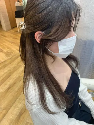 セミロング GO TODAY SHAiRE SALON 町田店所属・🫧大森 知夏🫧のヘアスタイル