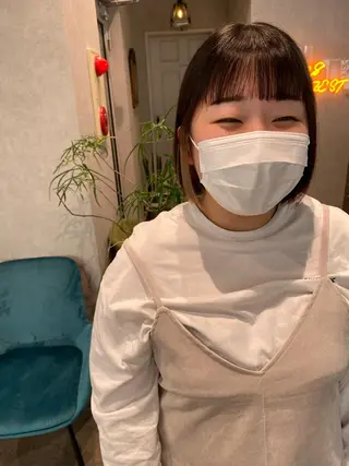 ショート カラー ヘアアレンジ XENA表参道 MIKUのヘアスタイル