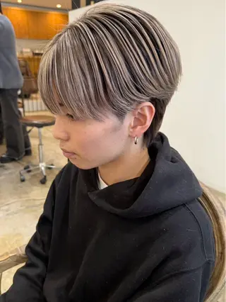 カラー メンズ 山本 正人のヘアスタイル