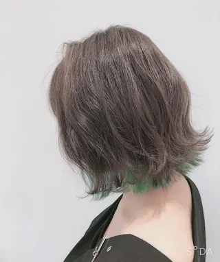 ショート カラー beauty: beast 熊本店のヘアスタイル