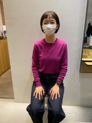 ショート YinYang所属・川﨑 章弘のヘアスタイル