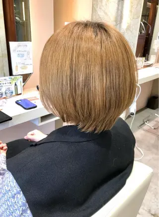 ショート La fith hair rond 立川店所属・kyosuke 透明感カラーのヘアスタイル