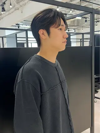 ミディアム パーマ kimika🥑 メンズ/髪質改善のヘアスタイル