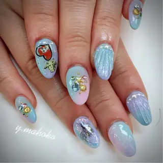 ネイル She nail studio 原宿所属・パラジェル有/ スカルプ/mahoのネイルデザイン