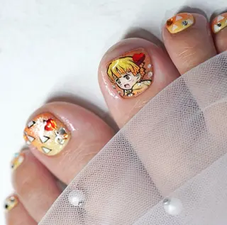 ミディアム Re nail所属・Re nailのネイルデザイン