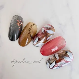 ネイル Beauty salon Ryu・ange所属・PEARL ROSE パールローズのネイルデザイン