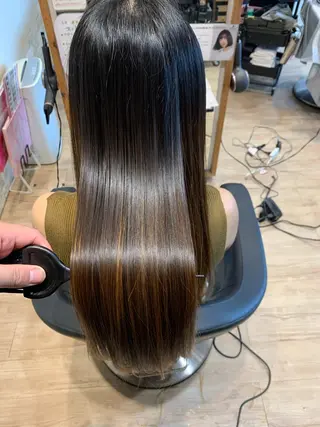 ロング 大久保 隆蔵のヘアスタイル