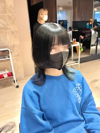 ロング カラー 赤羽今日子/レイヤー /盛れる顔まわりのヘアスタイル