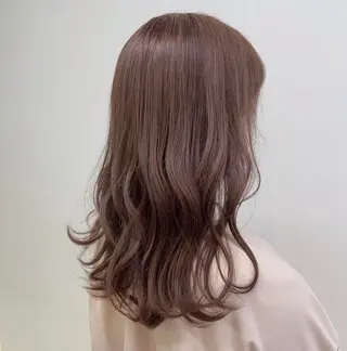 ミディアム カラー 💘トレンドスタイル 💘透明感ヘアのヘアスタイル