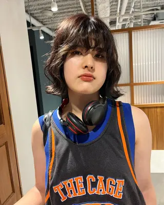 ミディアム カラー 【代表】 辻龍樹のヘアスタイル