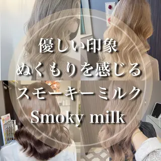 ミディアム カラー jill by gisel＿奥家のヘアスタイル