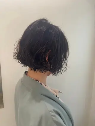 ミディアム アオイ/透明感カラー レイヤー🌙のヘアスタイル