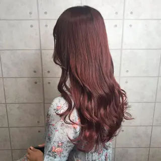 ロング カラー knock【ノック】所属・烏丸韓国ヘア🇰🇷 ayaka🎀のヘアスタイル