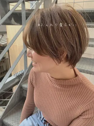 ショート 髪質改善will hairdesignのヘアスタイル