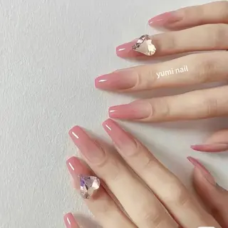 ネイル 𝐲𝐮𝐦𝐢🎀 長さ出しデザイン専門のネイルデザイン