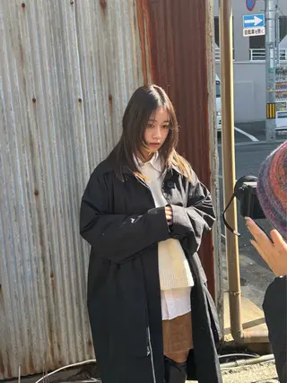 セミロング カラー little garden/樹里のヘアスタイル