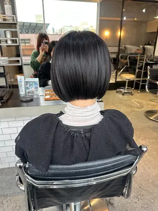 ショート カラー ヘアアレンジ stylist/蛯谷 珠里のヘアスタイル