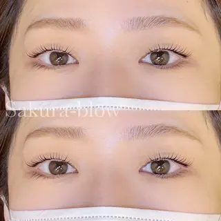 マツエク・マツパ Sakura-blow梅田店所属・Sakurablow 大槻のマツエク・マツパデザイン