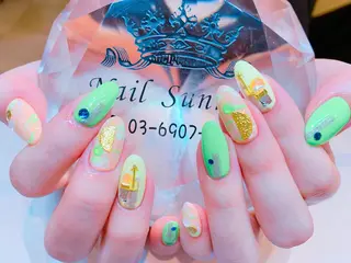 ネイル 長さだし専門店 M2　rikaのネイルデザイン