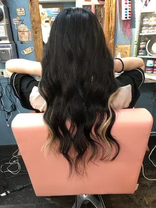 ロング rollen所属・美魔女 美容師NAOのヘアスタイル