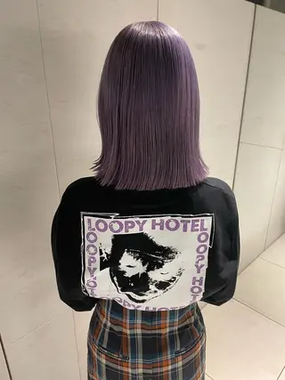 ミディアム カラー 🌈ウルトワ水素 髪質改善naru🌈のヘアスタイル