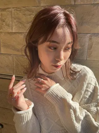 ミディアム パーマ ショート/ボブ オオタダイスケのヘアスタイル