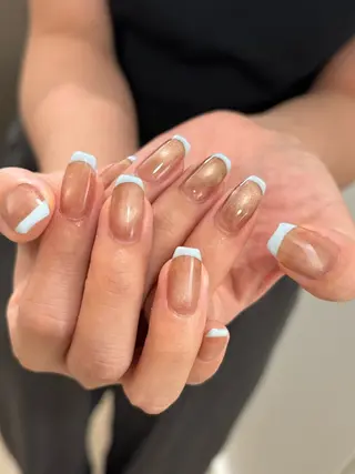 ネイル Mai 🪽🩵のネイルデザイン