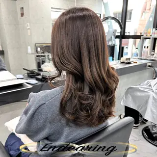 カラー Endearing 銀座/レイヤーカットのヘアスタイル