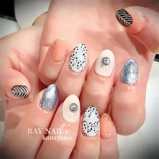 ネイル Arowa 伊田のネイルデザイン