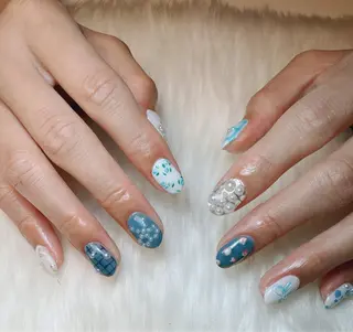 ネイル nailsalon jasmine 疋田のネイルデザイン