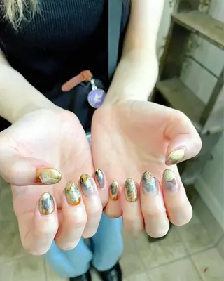 ネイル 甲府市徳行 🧸prunelleのネイルデザイン