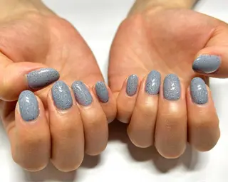 ネイル 0203ムニムサン 💙Mihoのネイルデザイン