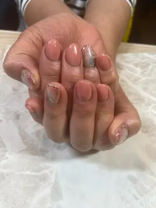 ミディアム ネイル ネイルサロン ステラのネイルデザイン