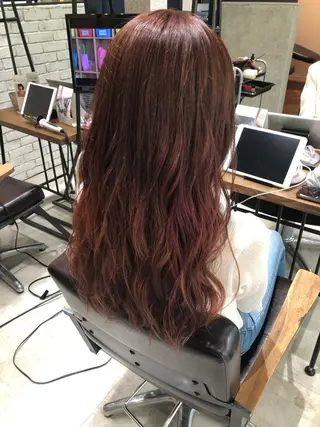 ロング 🌈外国風ハイライト こうたろうのヘアスタイル